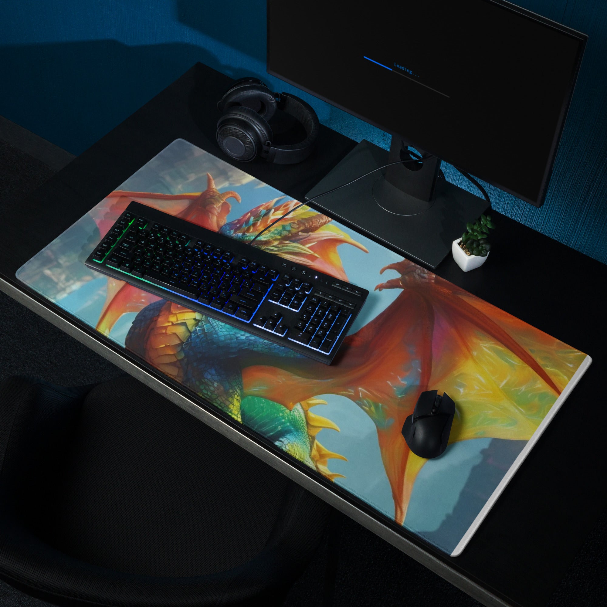 Gaming mouse pad