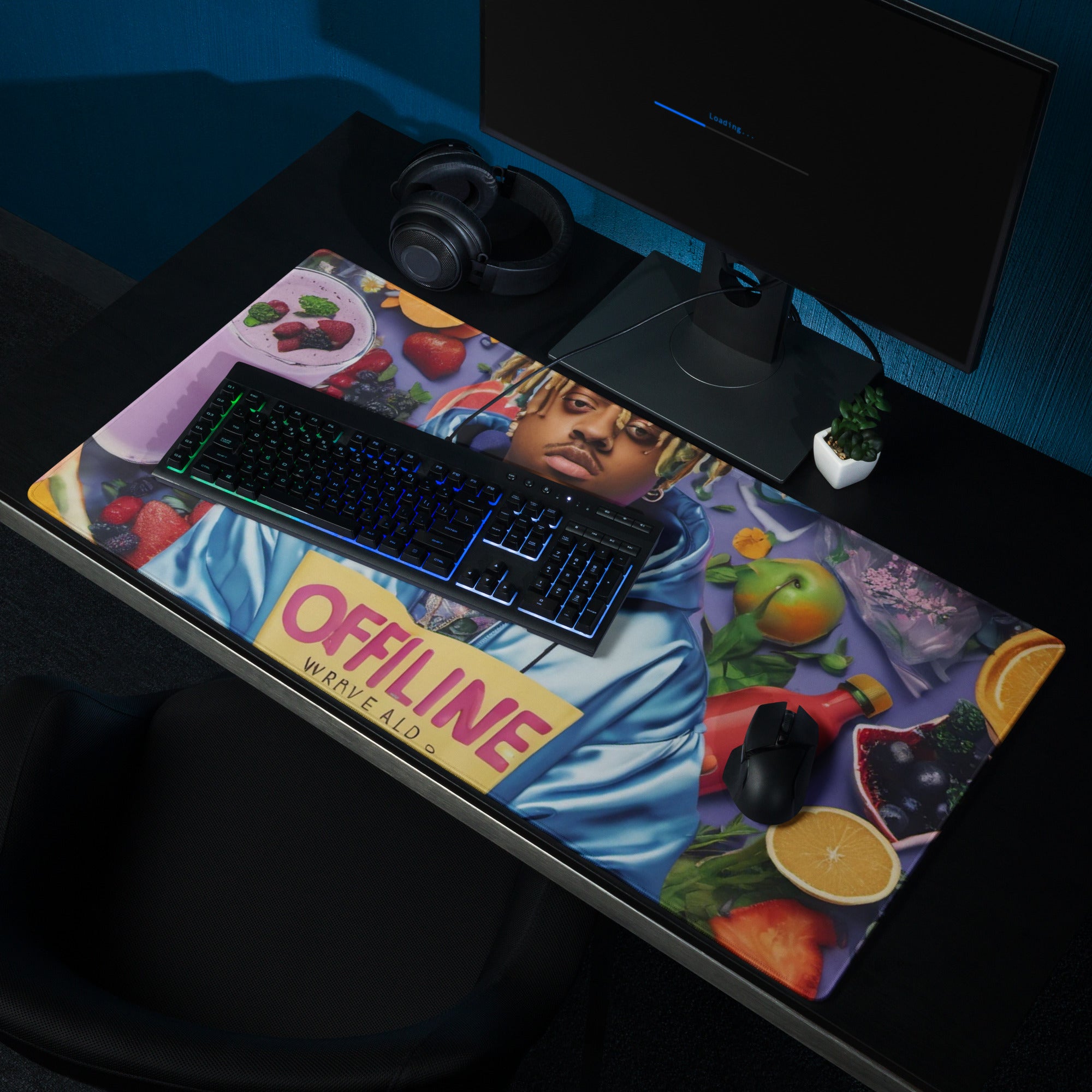 Gaming mouse pad