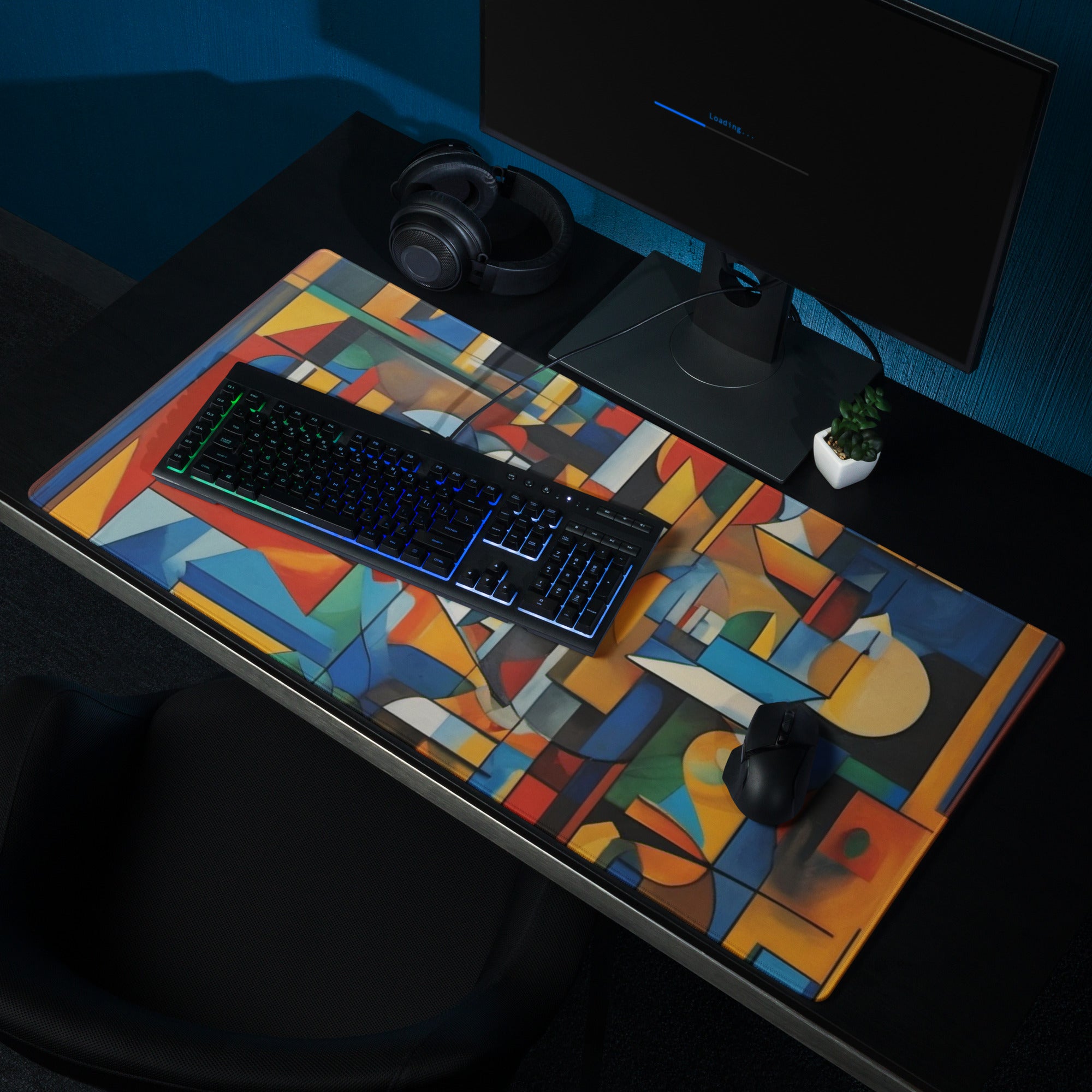 Gaming mouse pad