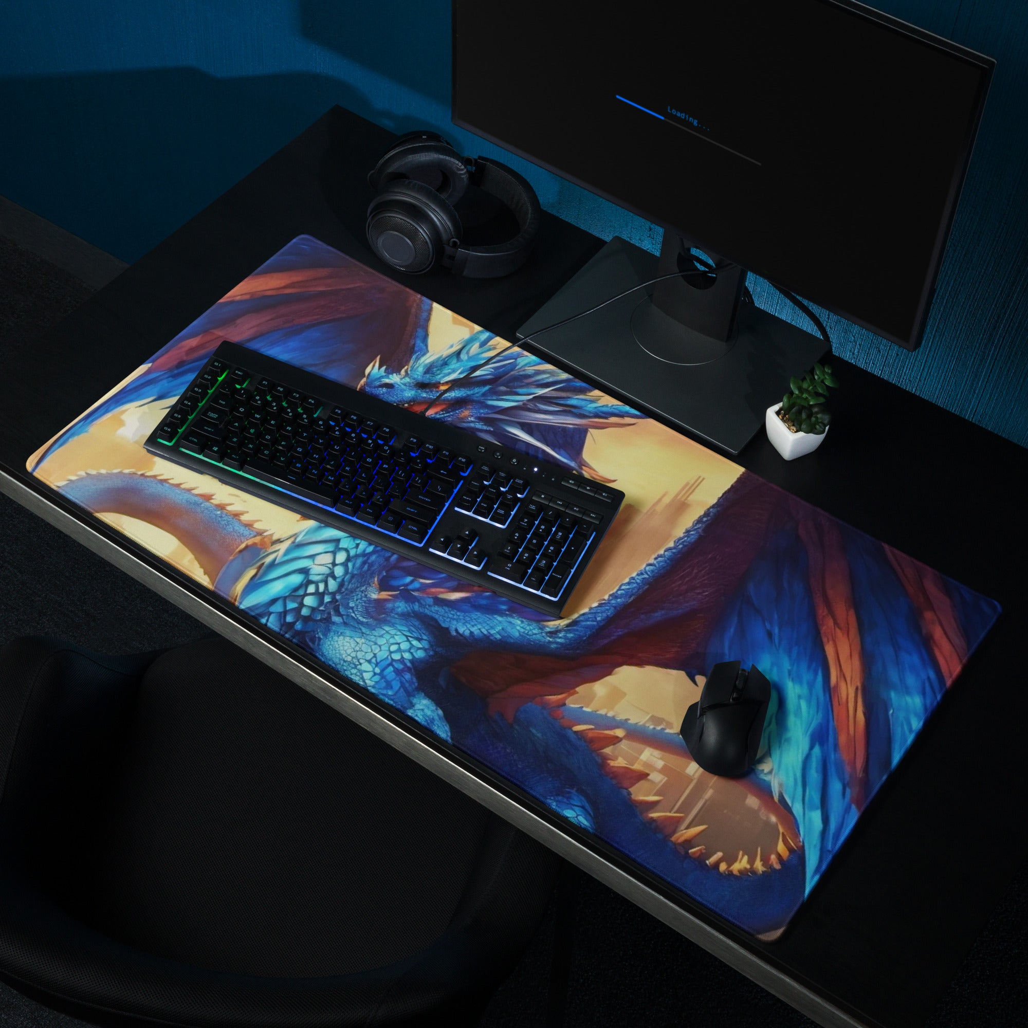 Gaming mouse pad