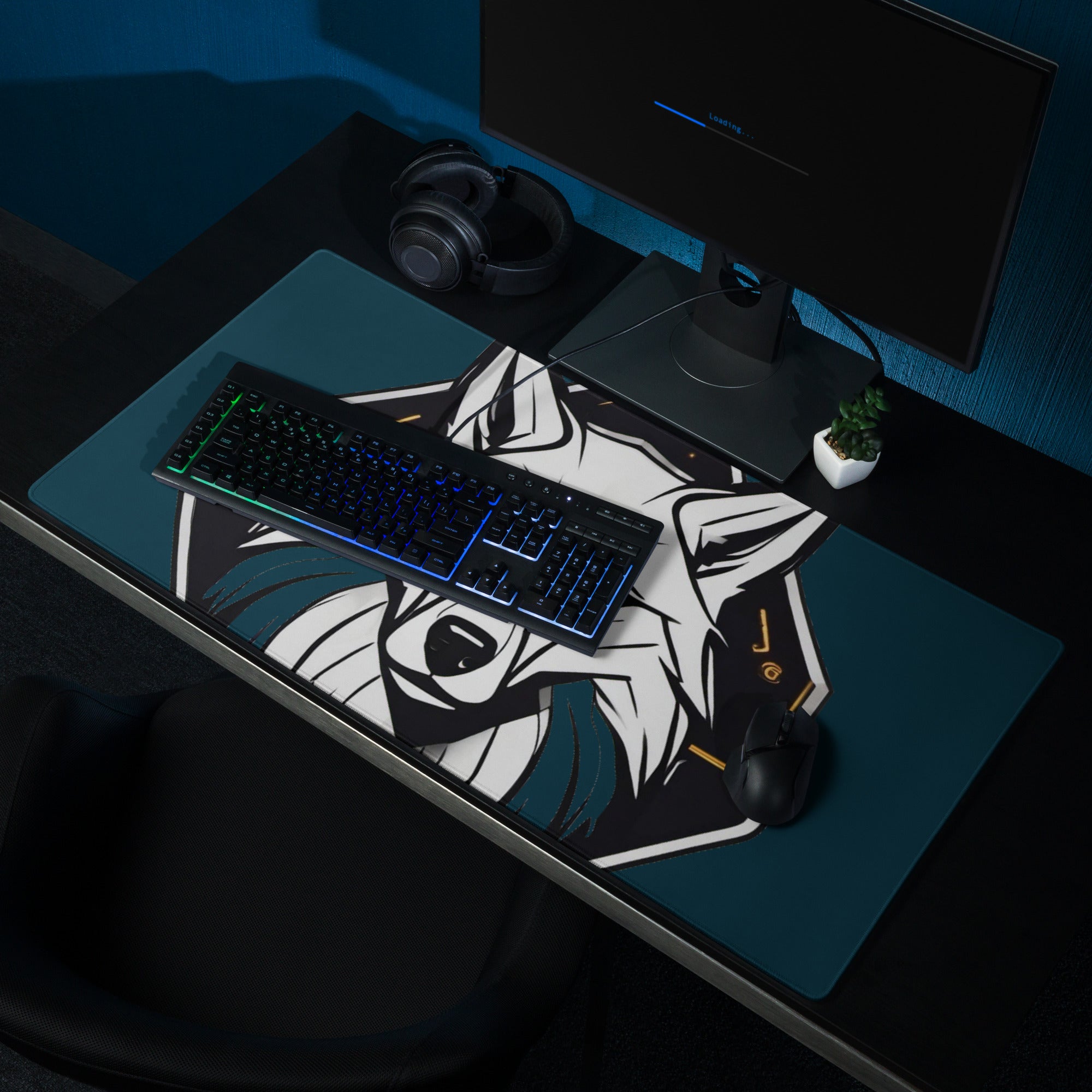 Gaming mouse pad