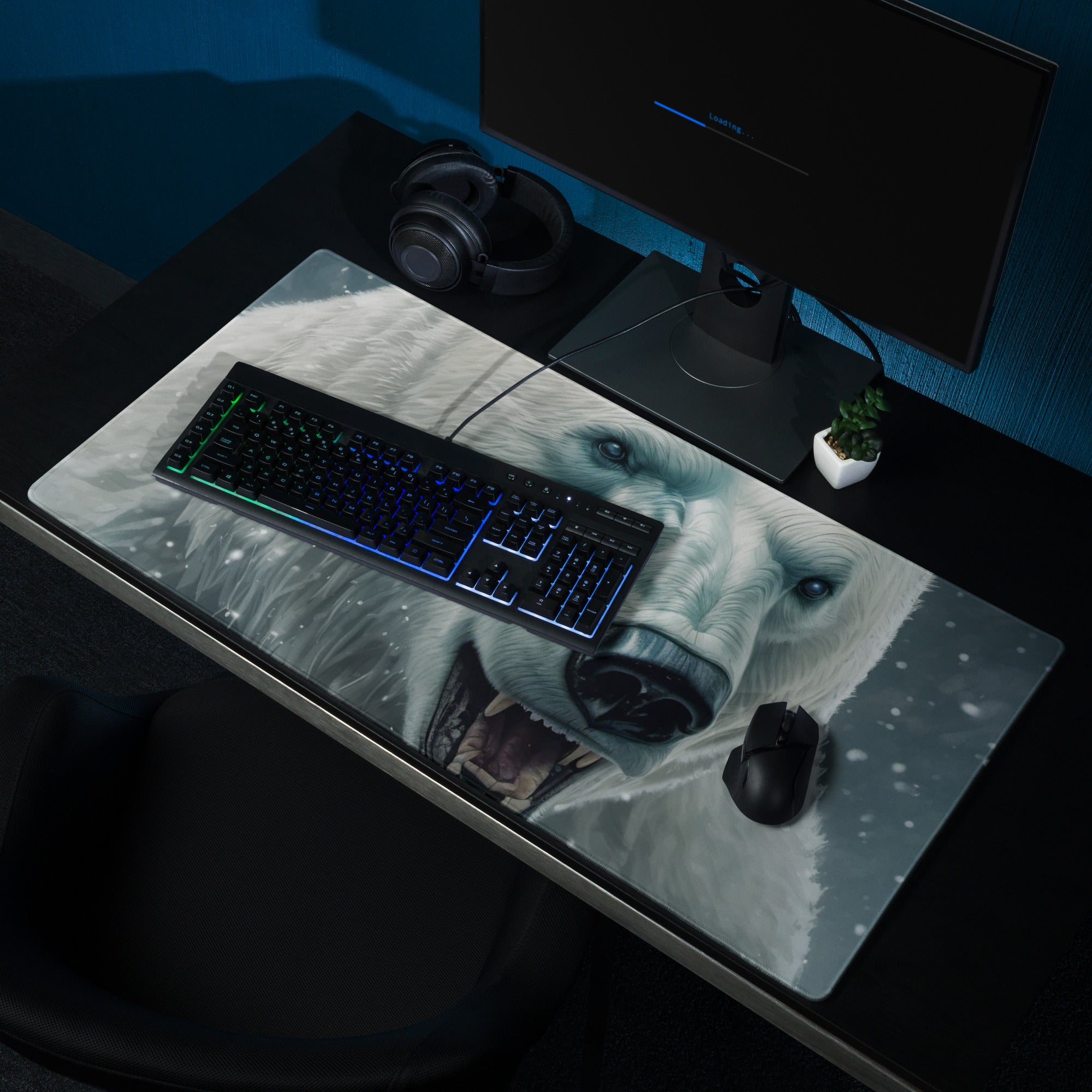 Gaming mouse pad