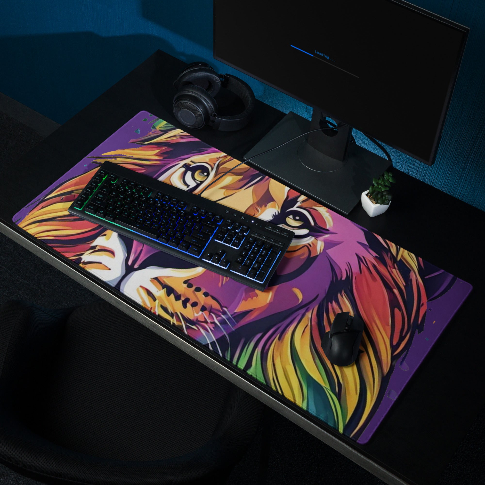 Gaming mouse pad