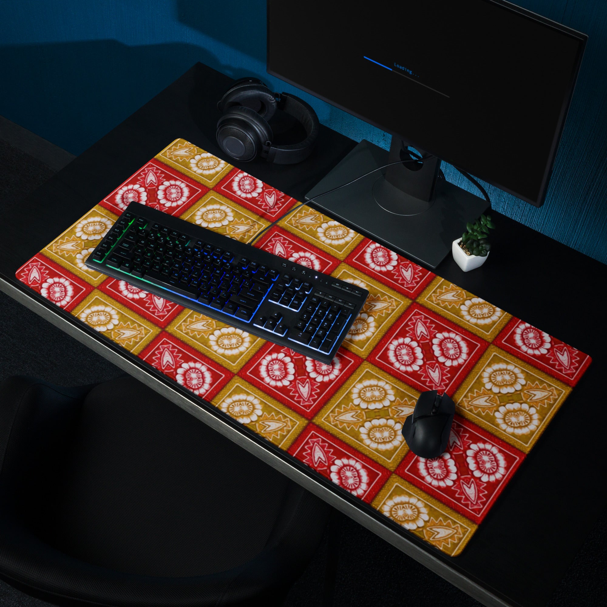 Gaming mouse pad