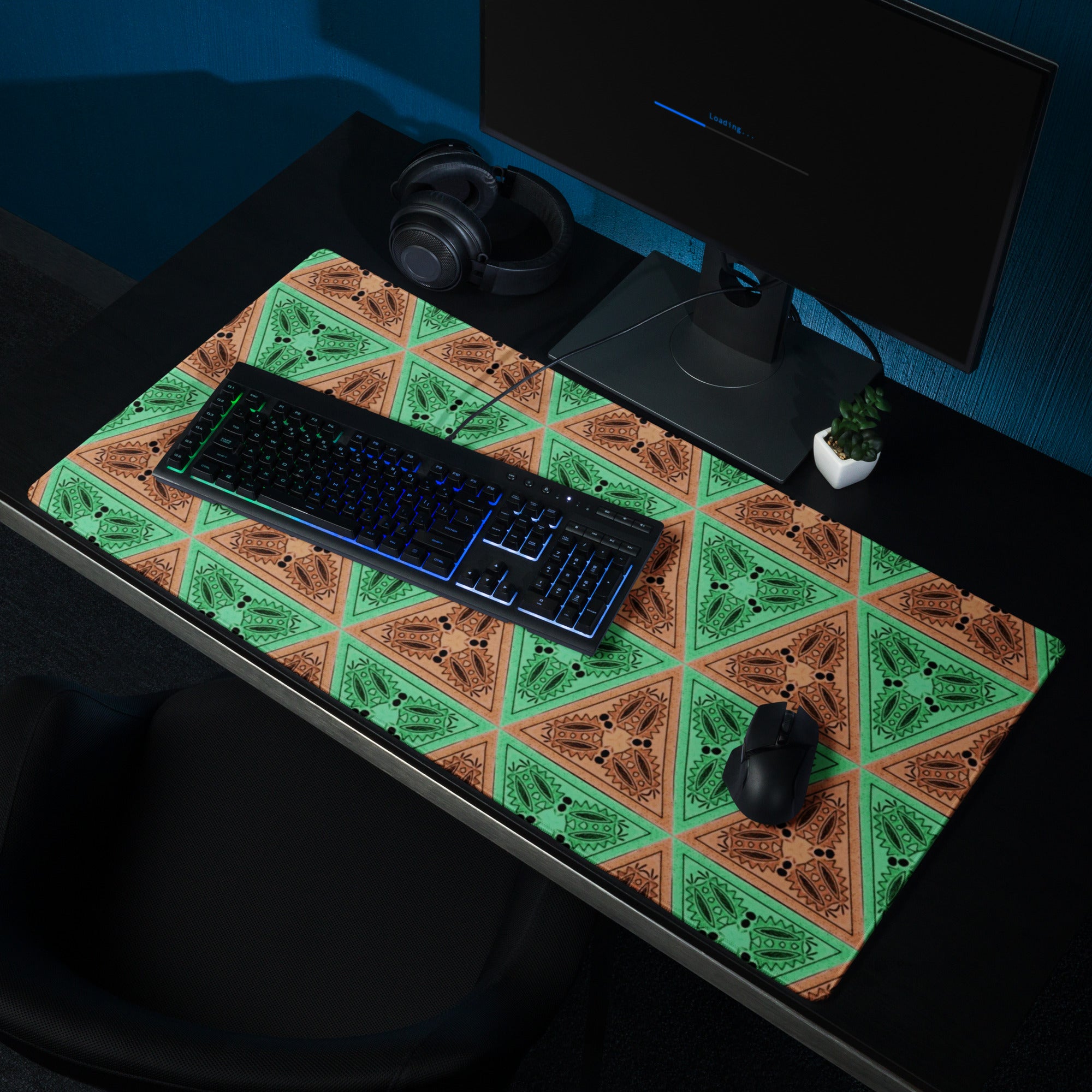 Gaming mouse pad