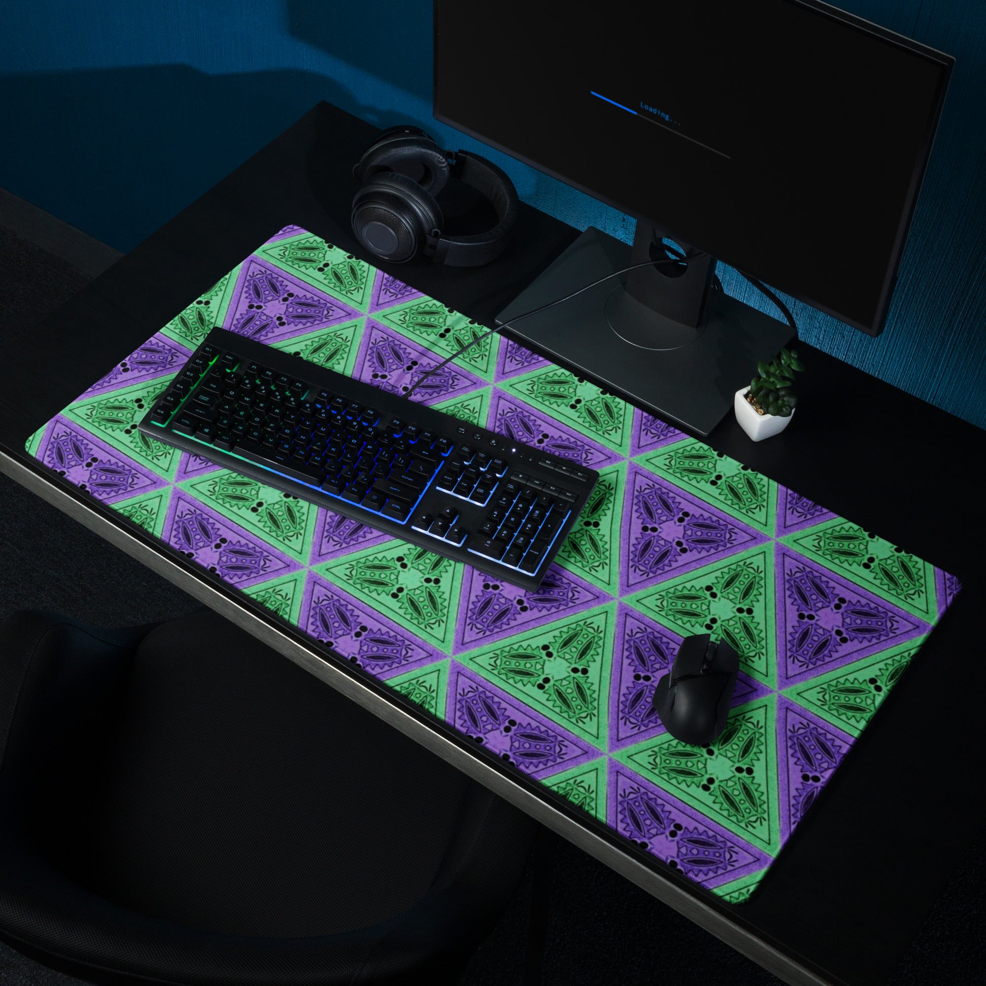 Gaming mouse pad