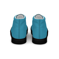 Men’s high top canvas-Blue