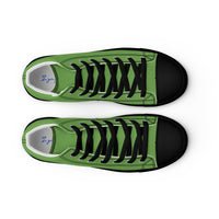 Men’s high top canvas-Green