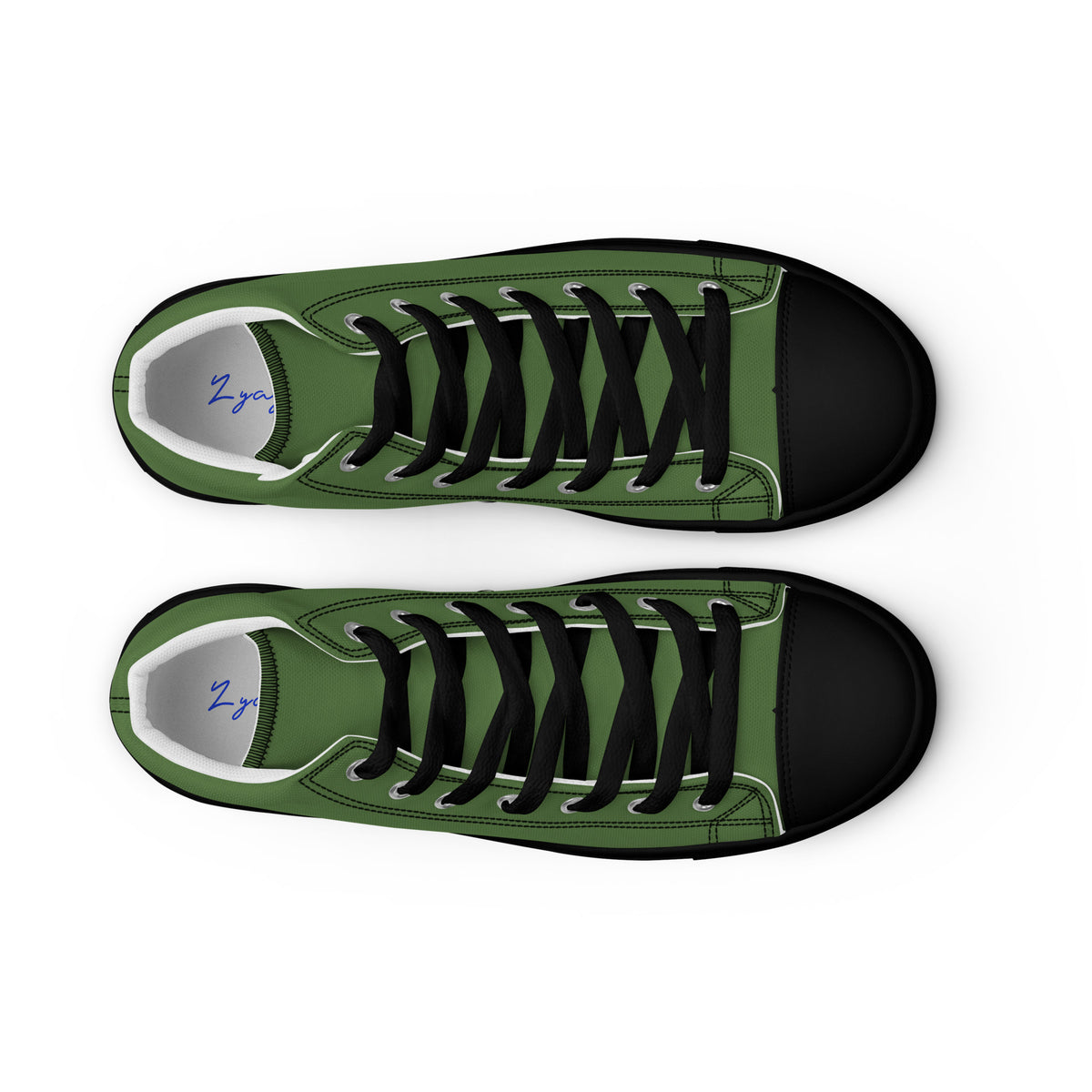 Men’s high top canvas-Fern