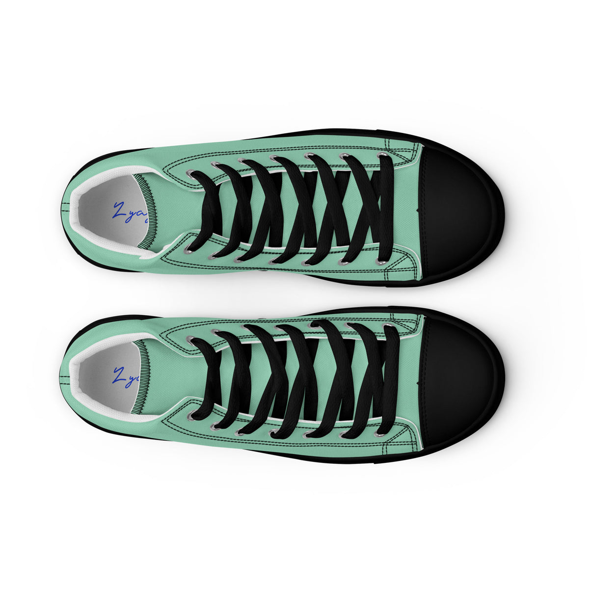 Men’s high top canvas-Vista Blue