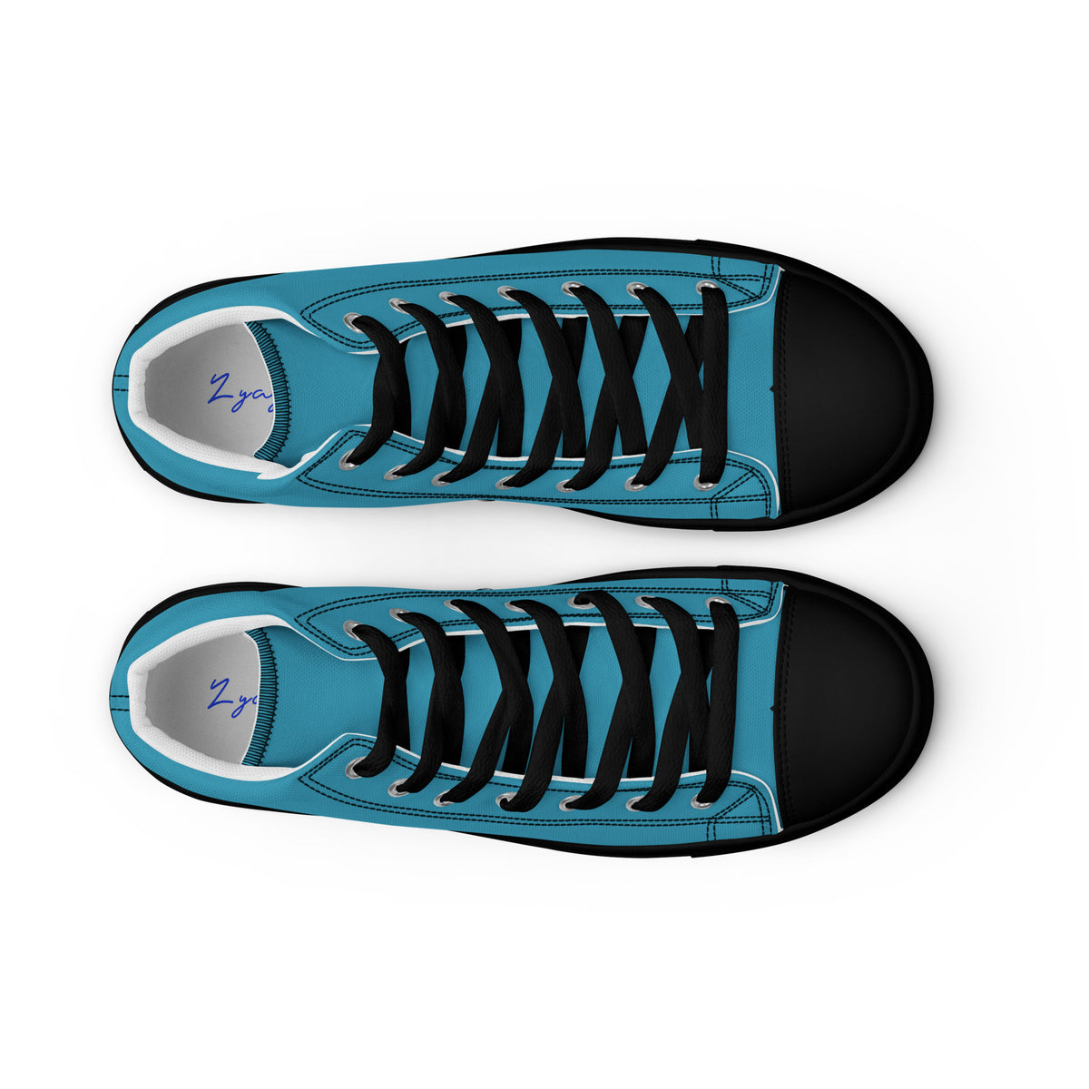 Men’s high top canvas-Blue