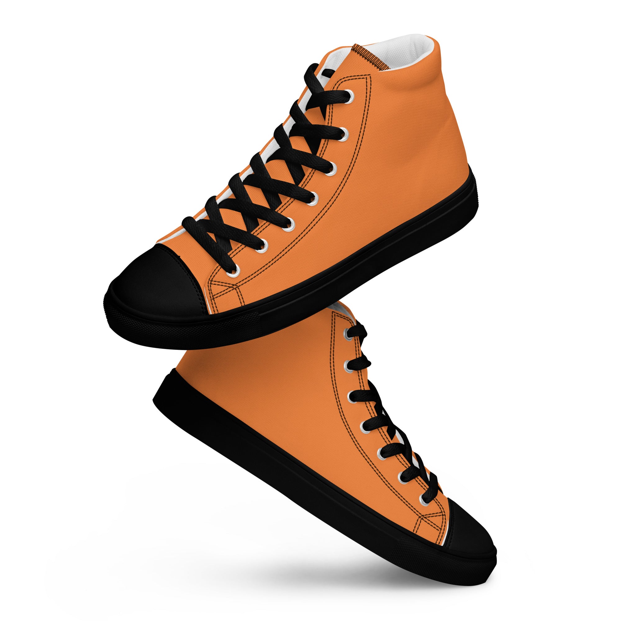 Men’s high top canvas-Sea Buckthorn