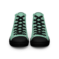 Men’s high top canvas-Vista Blue