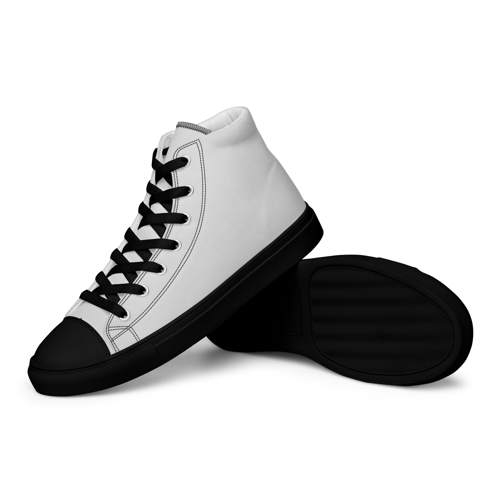 Men’s high top canvas-Whisper