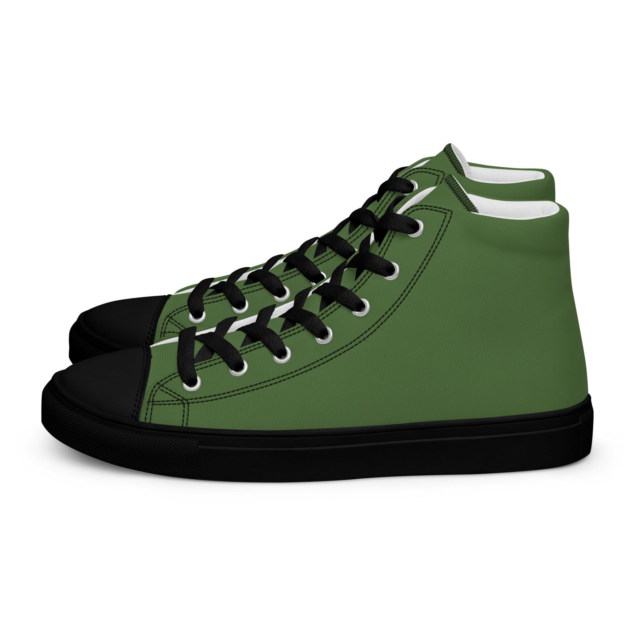 Men’s high top canvas-Fern