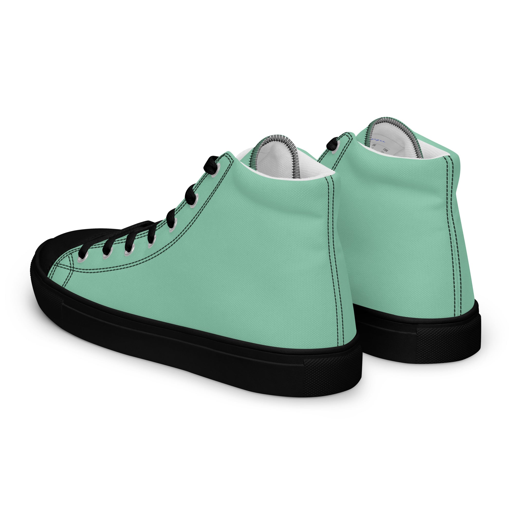 Men’s high top canvas-Vista Blue