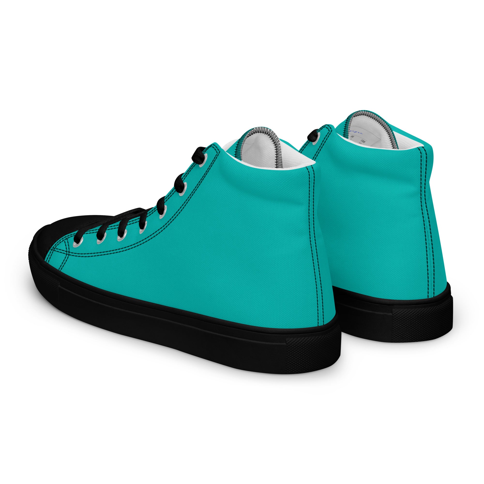 Men’s high top canvas-Iris Blue