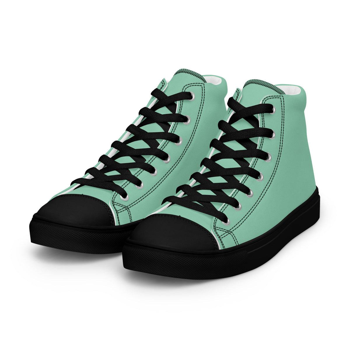 Men’s high top canvas-Vista Blue