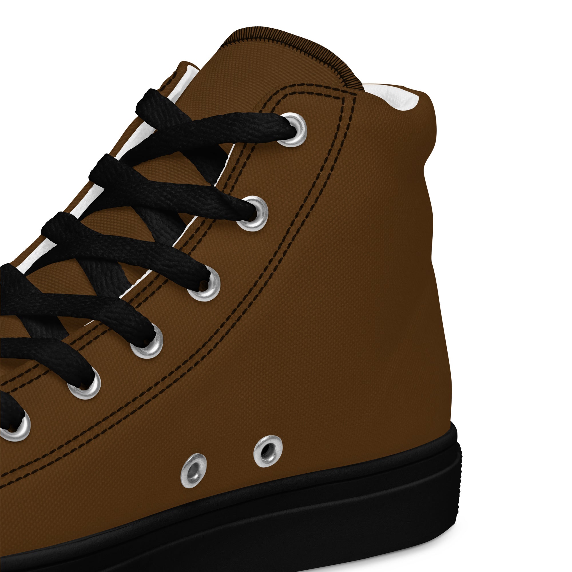 Men’s high top canvas-Brown