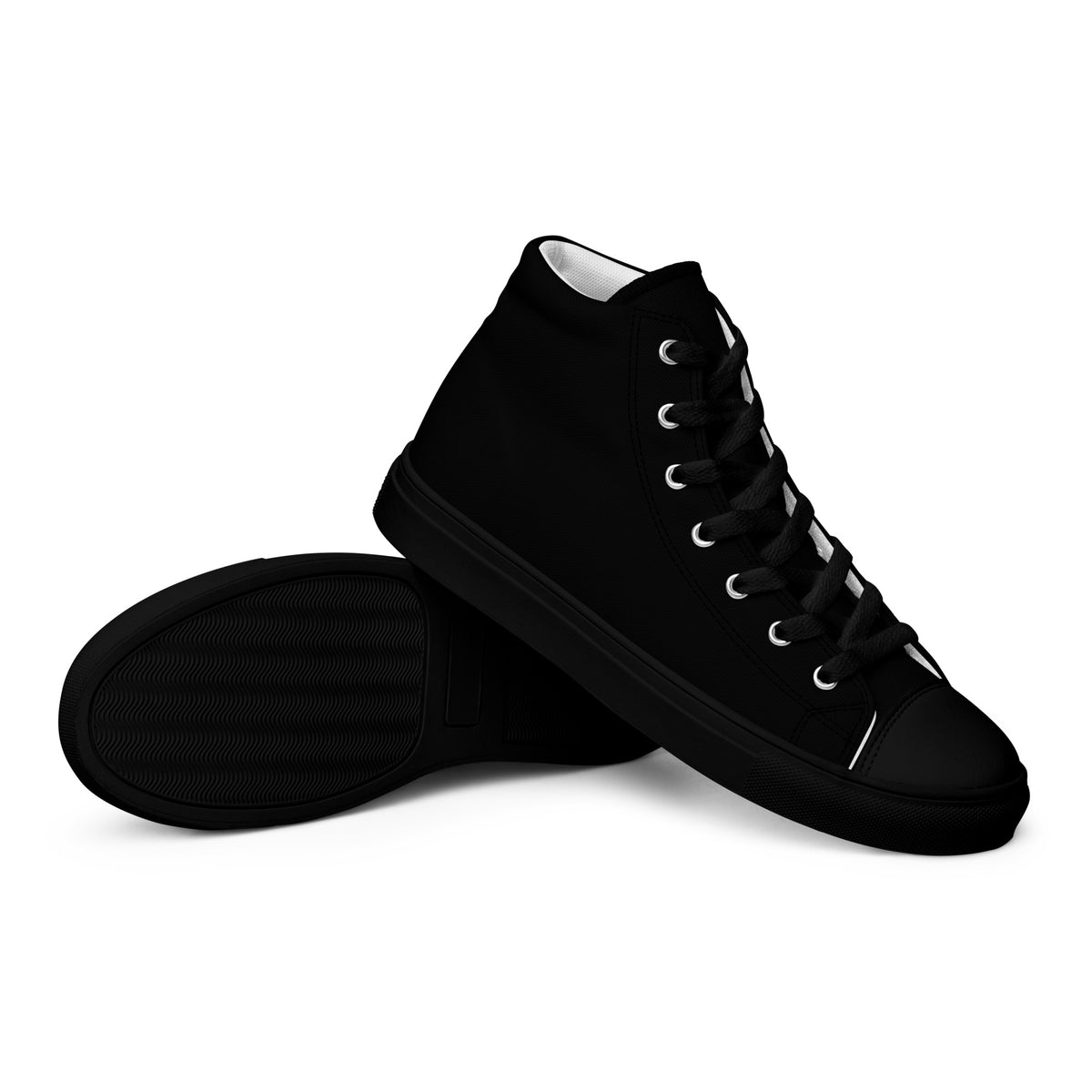 Men’s high top canvas-Black