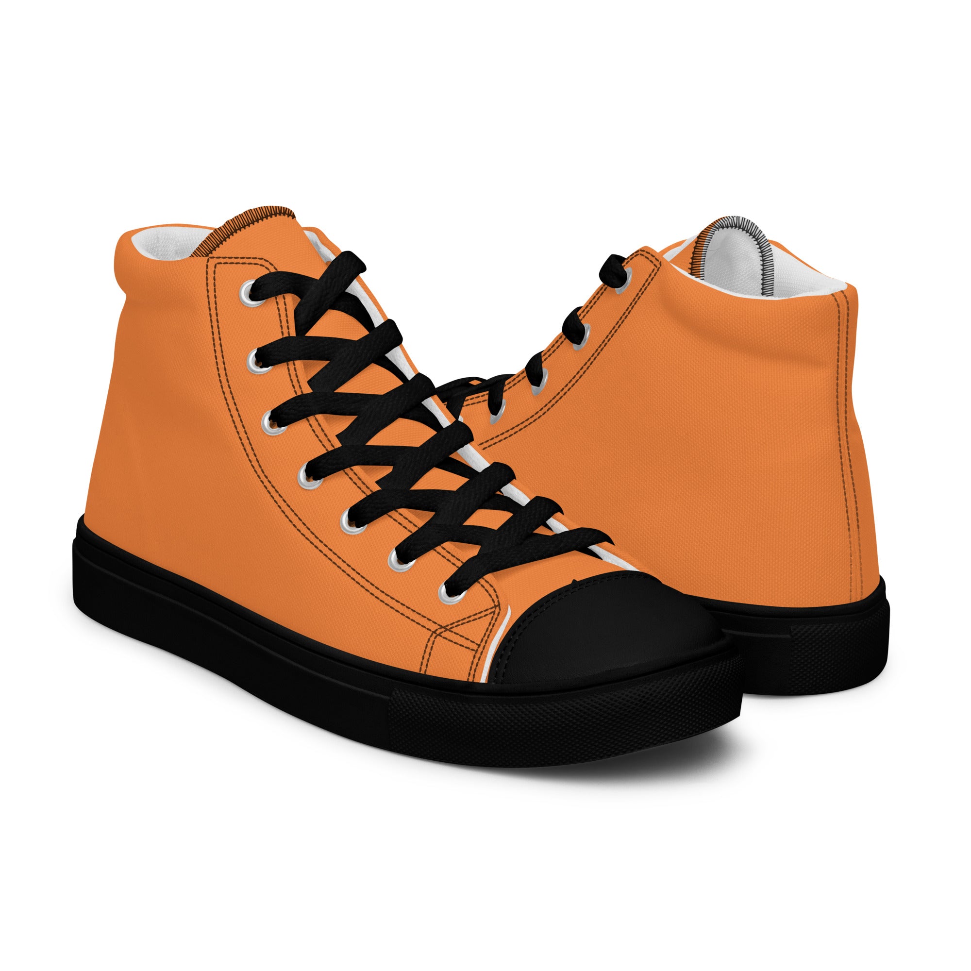 Men’s high top canvas-Sea Buckthorn