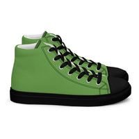 Men’s high top canvas-Green