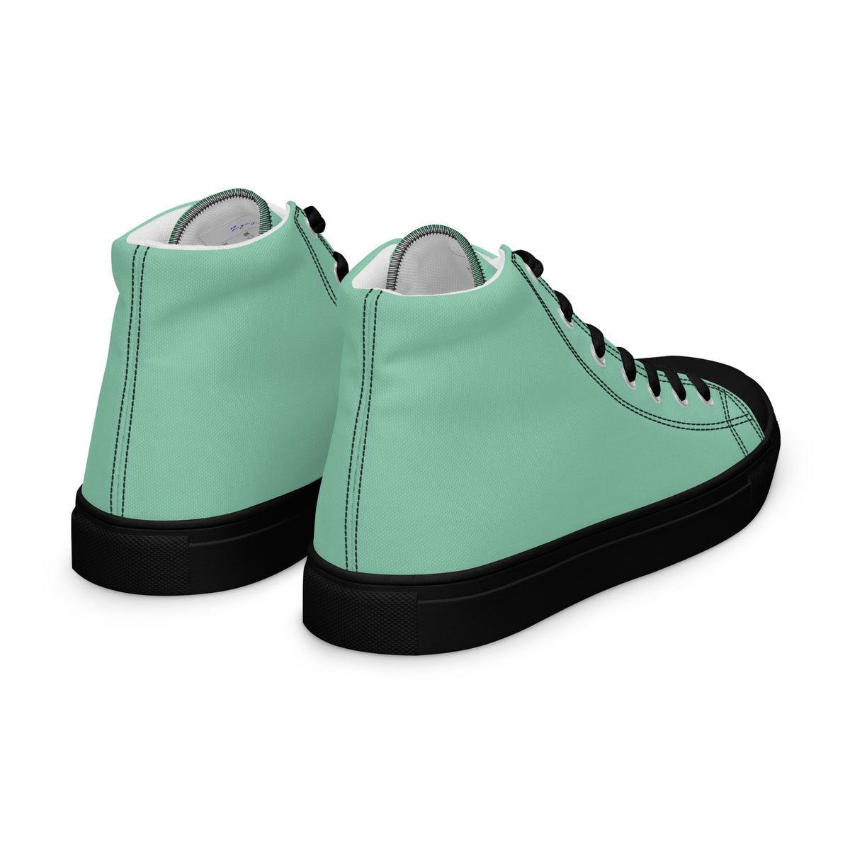 Men’s high top canvas-Vista Blue