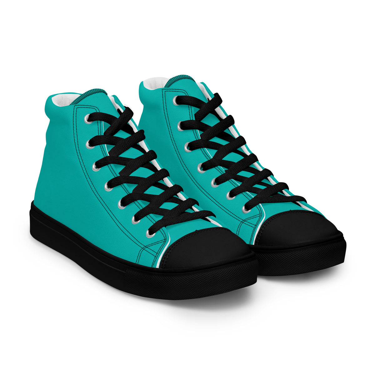 Men’s high top canvas-Iris Blue