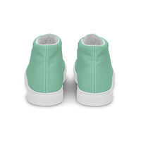 Men’s high top canvas-Vista Blue
