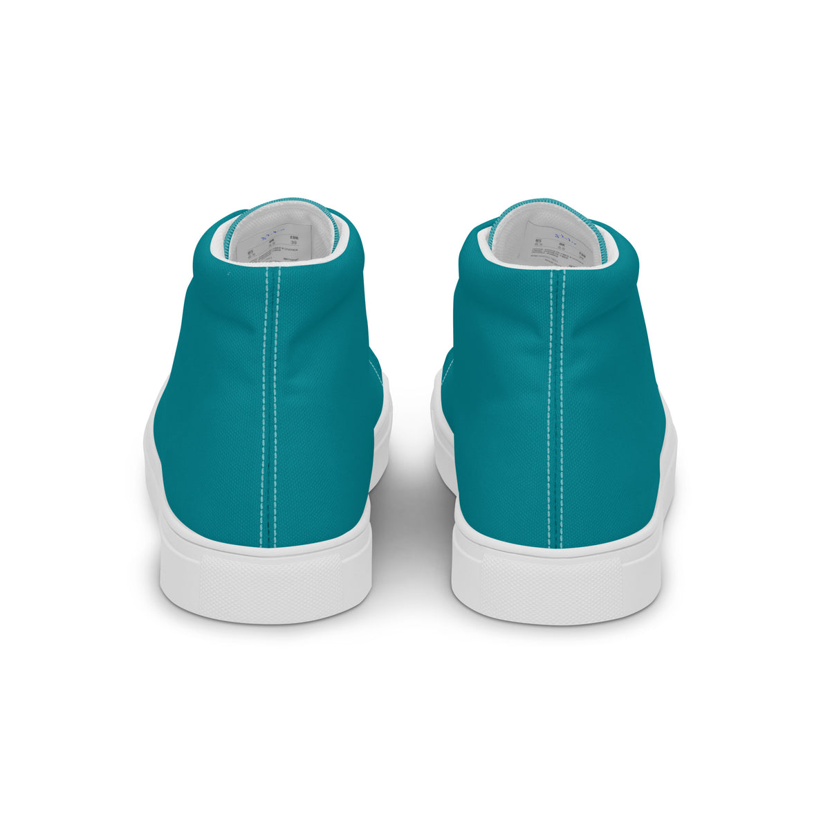 Men’s high top canvas-Eastern Blue