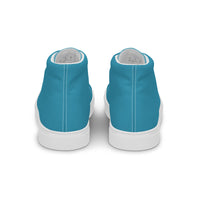 Men’s high top canvas-Blue