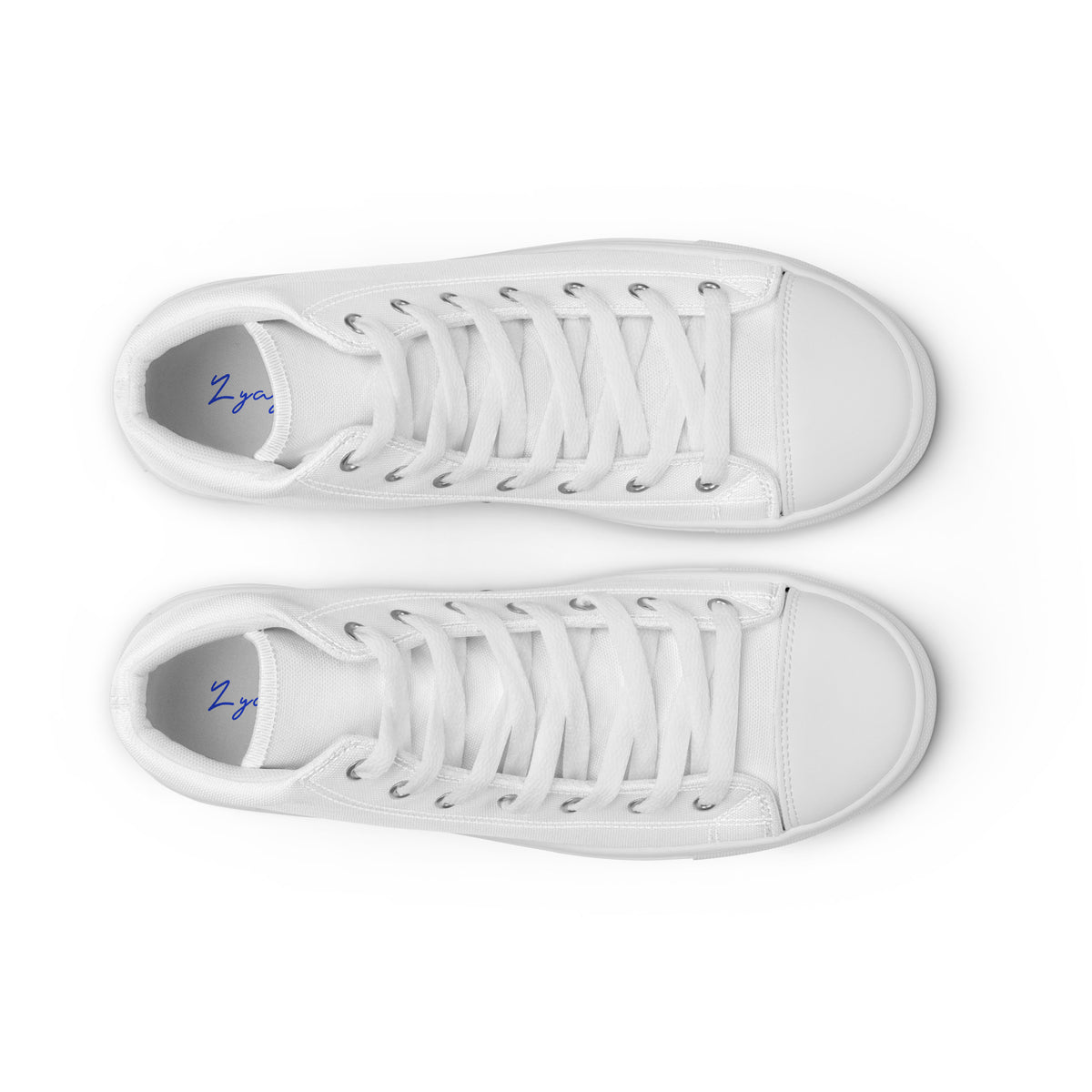 Men’s High Top Canvas-White