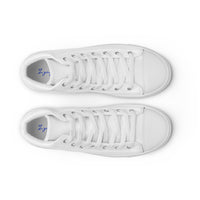 Men’s High Top Canvas-White