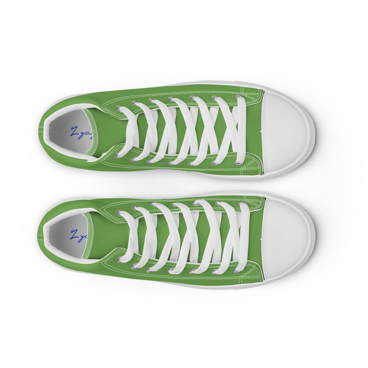 Men’s high top canvas-Green