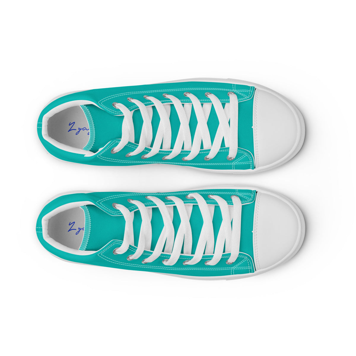 Men’s high top canvas-Iris Blue