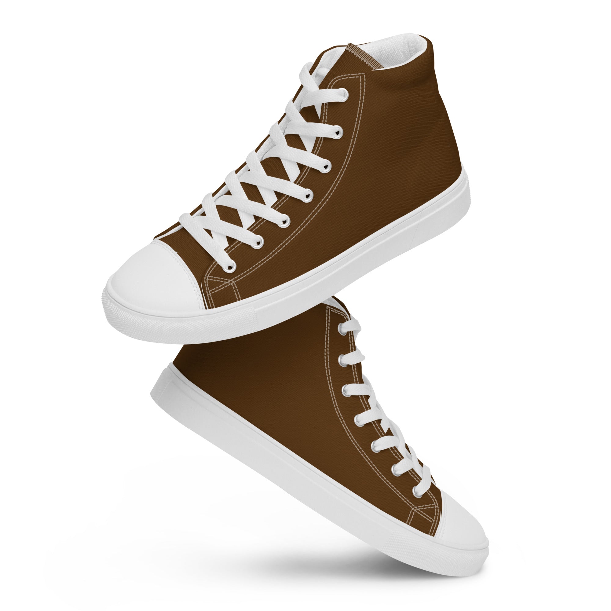 Men’s high top canvas-Brown