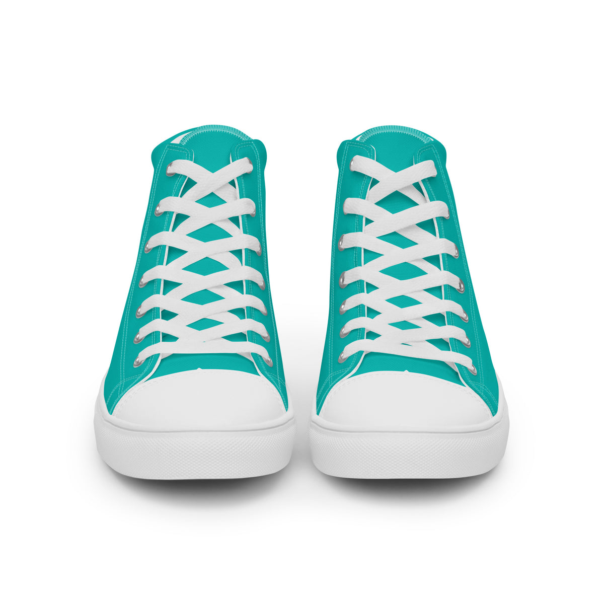 Men’s high top canvas-Iris Blue