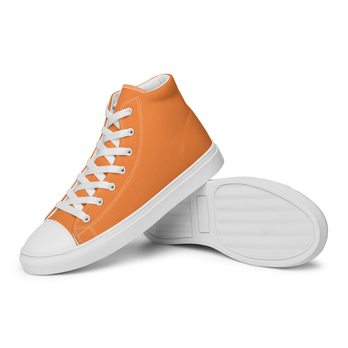 Men’s high top canvas-Sea Buckthorn