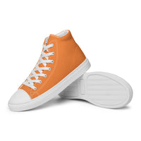 Men’s high top canvas-Sea Buckthorn