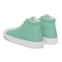 Men’s high top canvas-Vista Blue