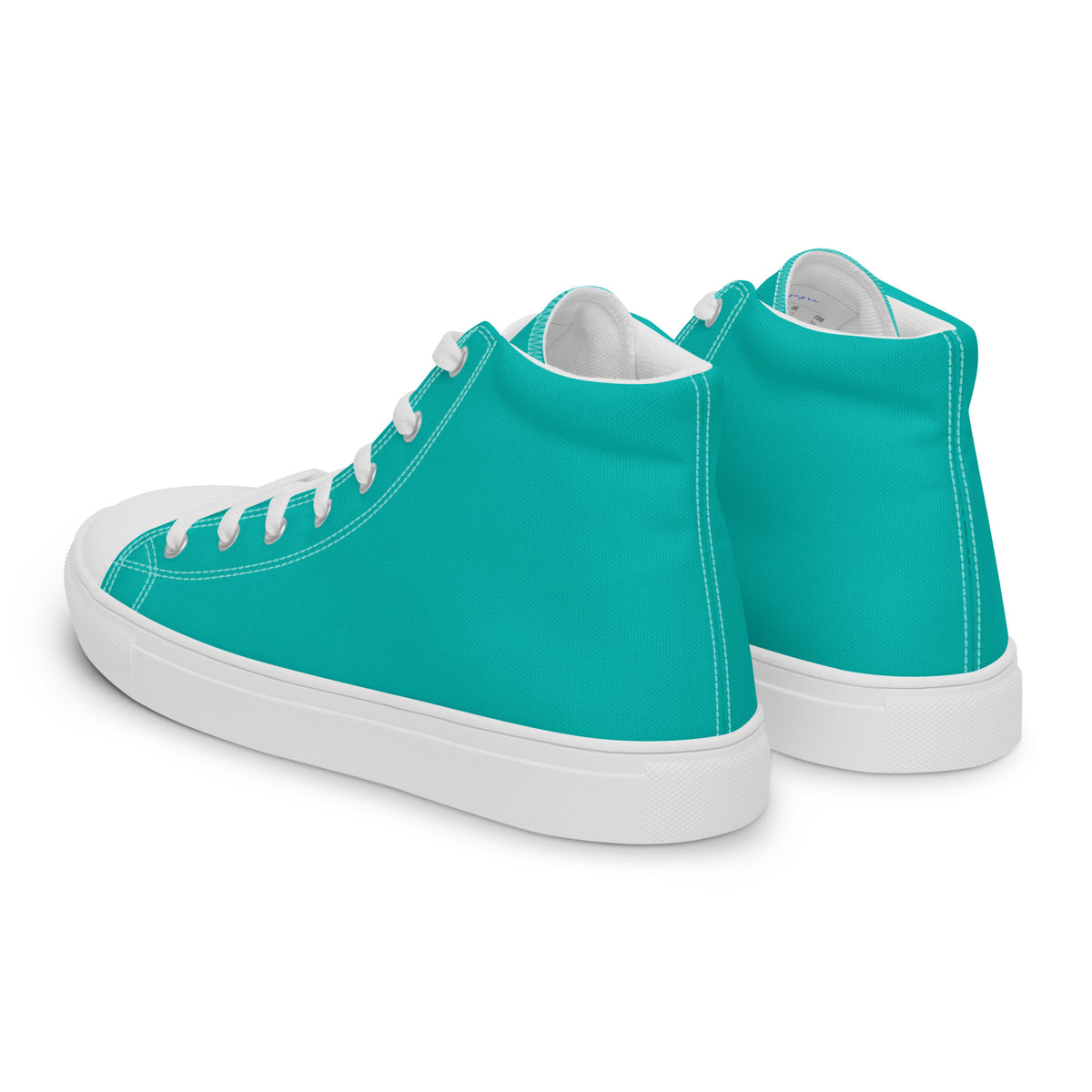 Men’s high top canvas-Iris Blue