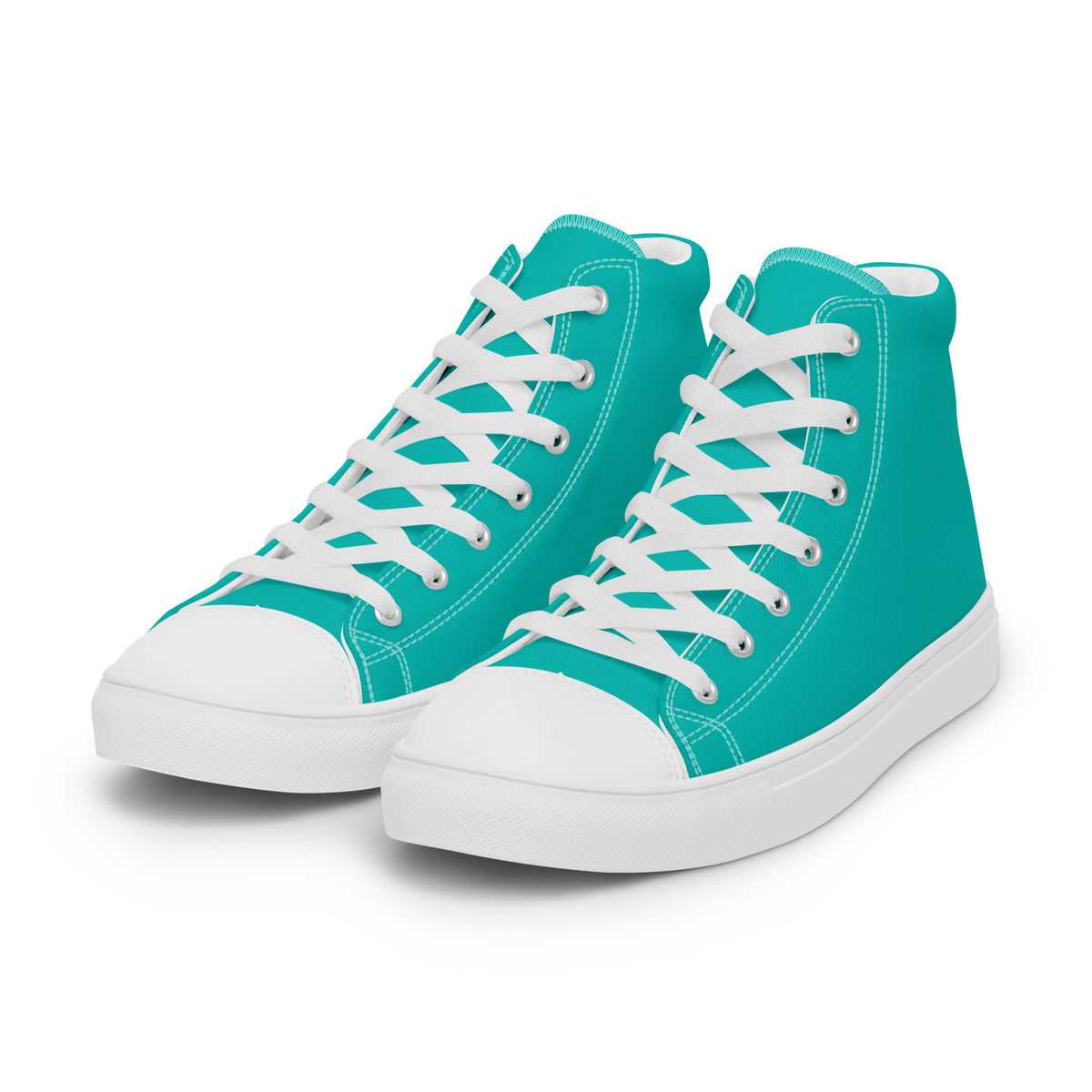 Men’s high top canvas-Iris Blue