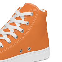 Men’s high top canvas-Sea Buckthorn