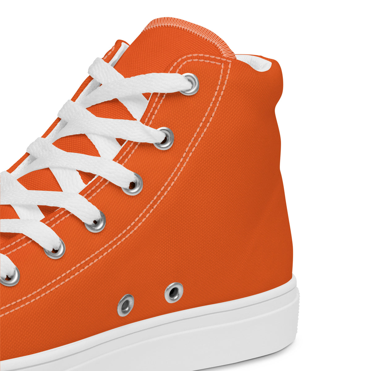 Men’s high top canvas-Orange