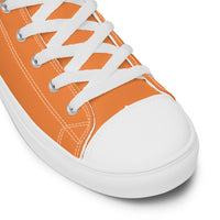 Men’s high top canvas-Sea Buckthorn