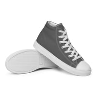 Men’s high top canvas-Grey