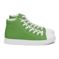 Men’s high top canvas-Green