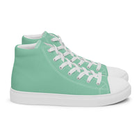 Men’s high top canvas-Vista Blue