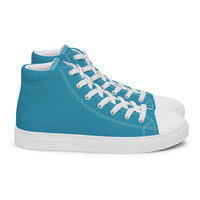 Men’s high top canvas-Blue