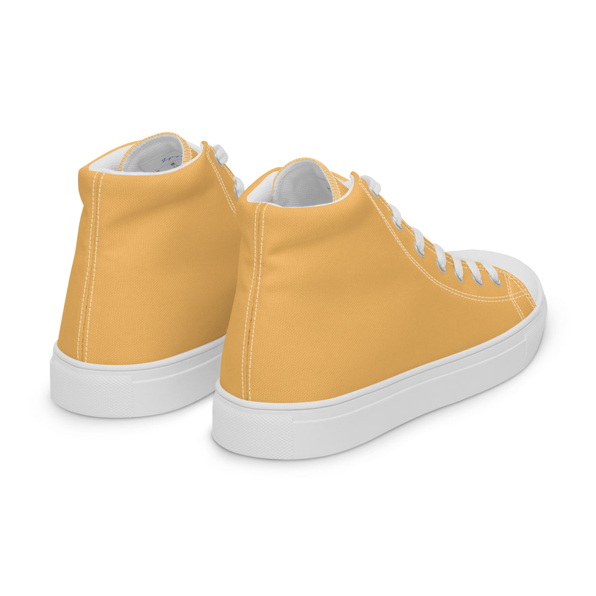 Men’s high top canvas-Chardonnay